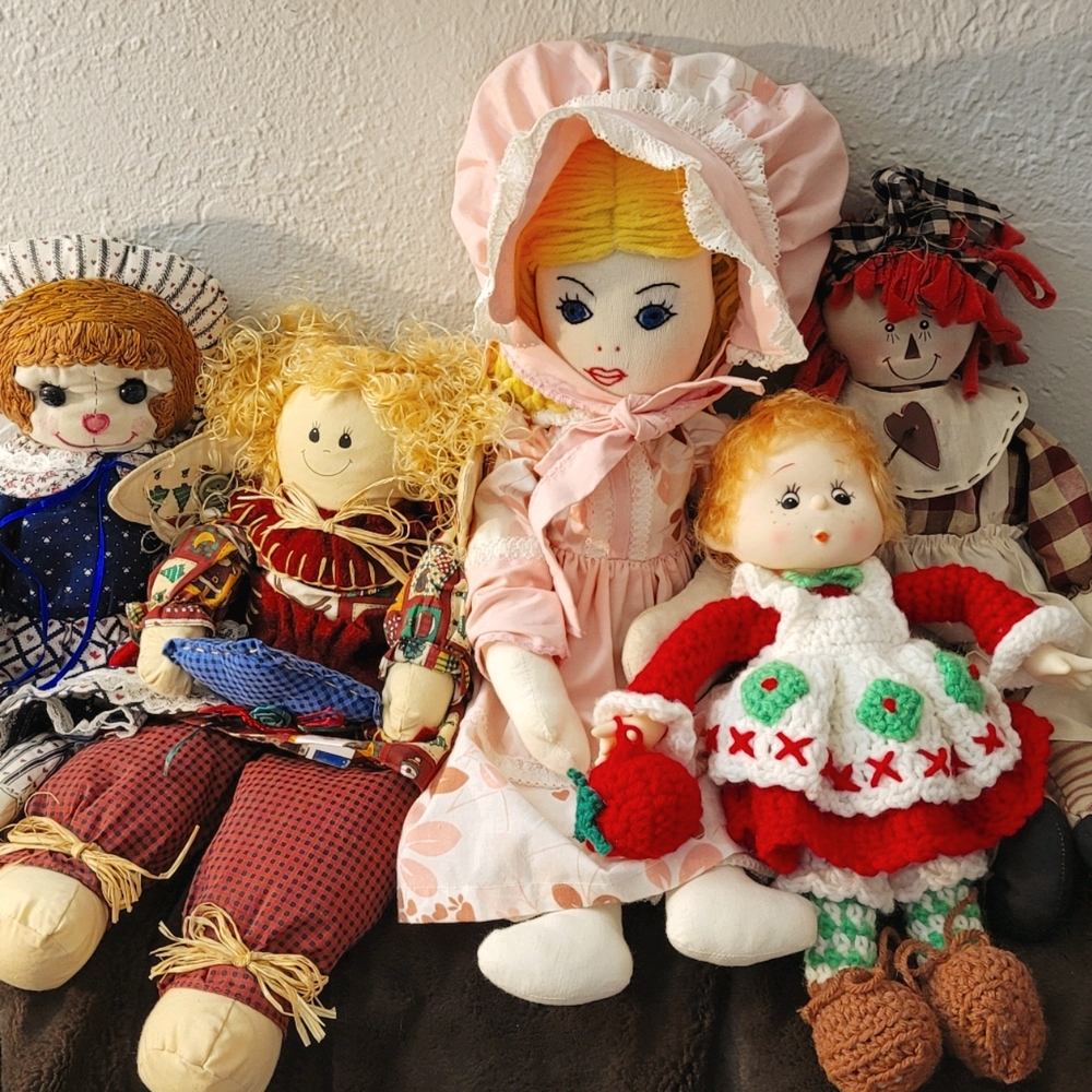 Vintage handmade dolls
